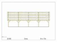 Fijnspar carport - afbeelding 15 van  16