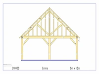 Fijnspar carport - afbeelding 16 van  16