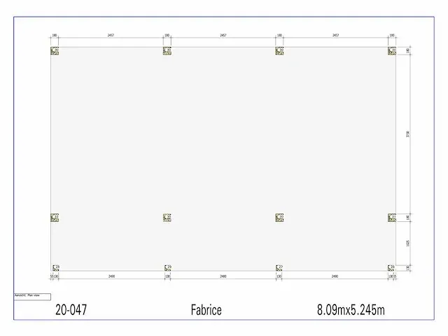 Fijnspar chalet 8x6m - afbeelding 3 van  20