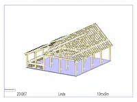 Fijnspar chalet 9x10m (90 m²) - afbeelding 23 van  26