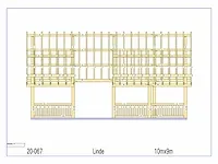 Fijnspar chalet 9x10m (90 m²) - afbeelding 26 van  26