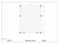 Fijnspar kapschuur 3x4m - afbeelding 2 van  21