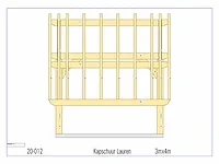 Fijnspar kapschuur 3x4m - afbeelding 20 van  21