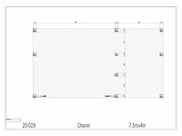 Fijnspar kapschuur 7,5x4m - afbeelding 3 van  23