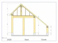 Fijnspar kapschuur 7,5x4m - afbeelding 19 van  23