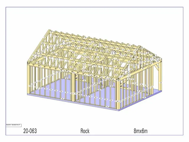 Fijnspar paardenstal 2 paarden 8x6m - afbeelding 20 van  25