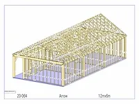 Fijnspar paardenstal 3 paarden 12x6m - afbeelding 25 van  29