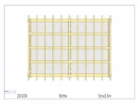 Fijnspar poolhouse 5x3,5m - afbeelding 2 van  18