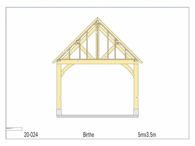 Fijnspar poolhouse 5x3,5m - afbeelding 14 van  18
