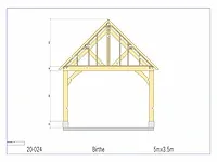 Fijnspar poolhouse 5x3,5m - afbeelding 16 van  18