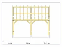 Fijnspar poolhouse 5x3,5m - afbeelding 17 van  18