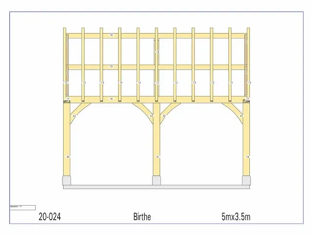 Fijnspar poolhouse 5x3,5m - afbeelding 18 van  18