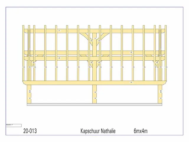 Fijnspar poolhouse 6,4x4m - afbeelding 29 van  31