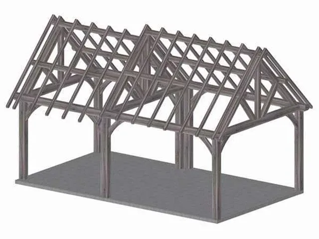 Fijnspar poolhouse 7x4m - afbeelding 4 van  28