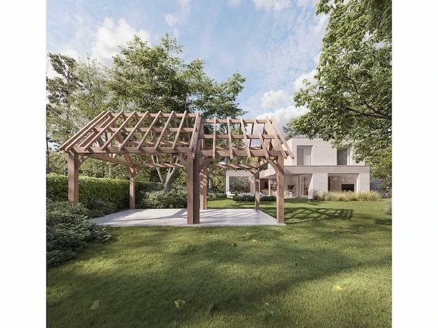 Fijnspar poolhouse 7x4m - afbeelding 1 van  28