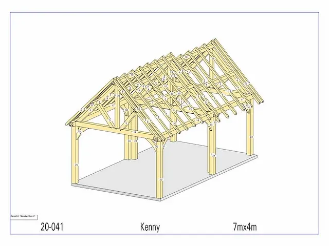 Fijnspar poolhouse 7x4m - afbeelding 24 van  28