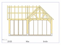 Fijnspar poolhouse met dak en wandbekleding - afbeelding 4 van  21