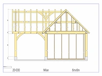 Fijnspar poolhouse met dak en wandbekleding - afbeelding 5 van  21