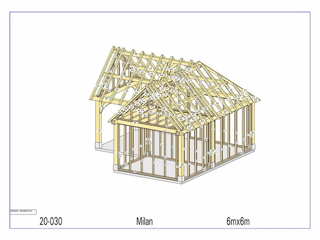 Fijnspar poolhouse met dak en wandbekleding - afbeelding 21 van  21