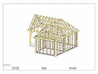 Fijnspar poolhouse met dak en wandbekleding - afbeelding 21 van  21