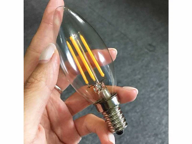 Filamentlamp c35 – dimbaar (100x) - afbeelding 3 van  3