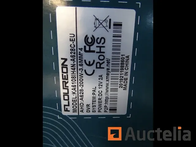 Fillreon video surveillance kit ka6108ih4n a628c - afbeelding 3 van  8