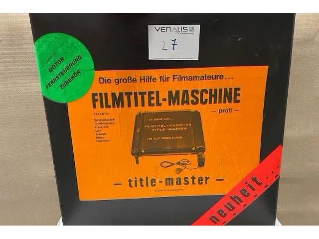 Filmtitelmachine profi - afbeelding 3 van  3