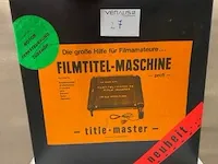 Filmtitelmachine profi - afbeelding 3 van  3