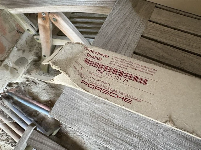 Filter origineel porsche - afbeelding 3 van  3
