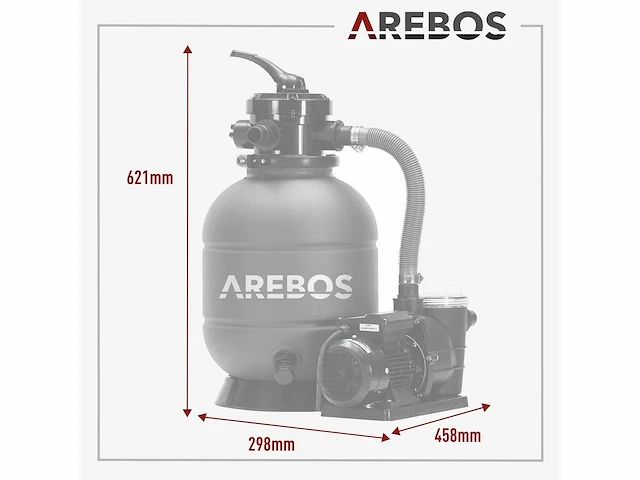 Filtersysteem 400w 10200 l/h grijs - afbeelding 5 van  5