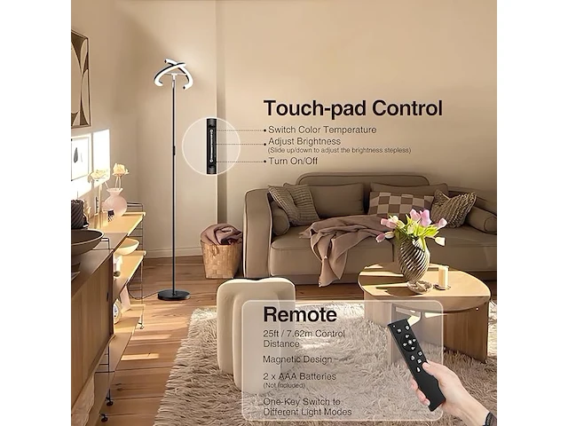 Fimei staande lamp - afbeelding 4 van  6