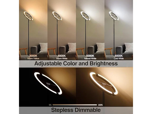 Fimei staande lamp - afbeelding 6 van  6