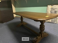 Fineer eiken tafel - afbeelding 2 van  6