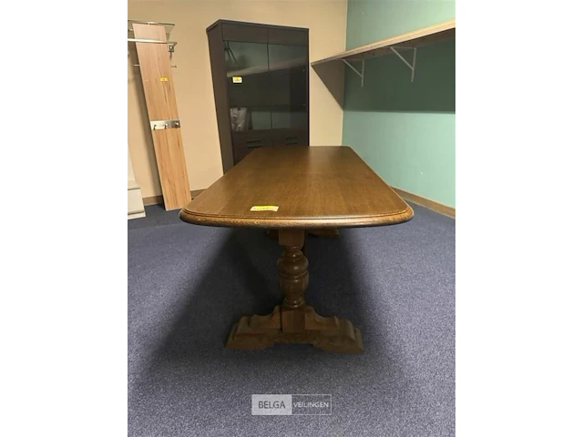 Fineer eiken tafel - afbeelding 3 van  6