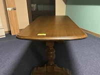 Fineer eiken tafel - afbeelding 3 van  6