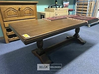 Fineer eiken tafel - afbeelding 1 van  6