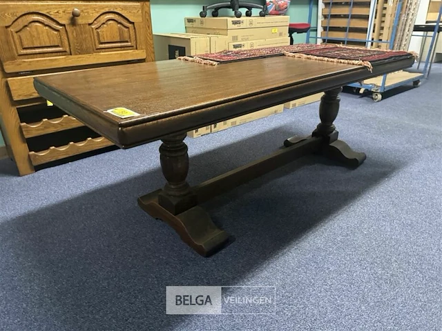 Fineer eiken tafel - afbeelding 2 van  6