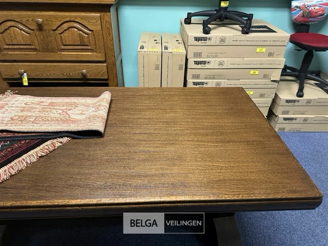 Fineer eiken tafel - afbeelding 5 van  6