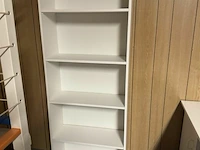 Fineer houten bureel en boekenkast wit - afbeelding 4 van  4