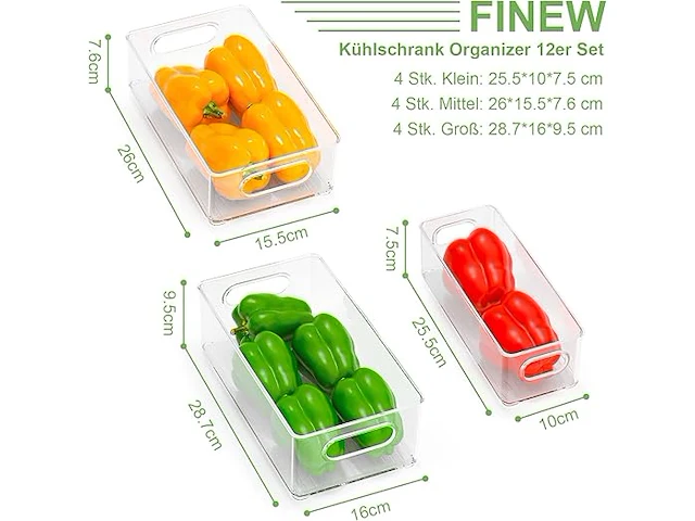 Finew koelkastorganizers - afbeelding 2 van  3