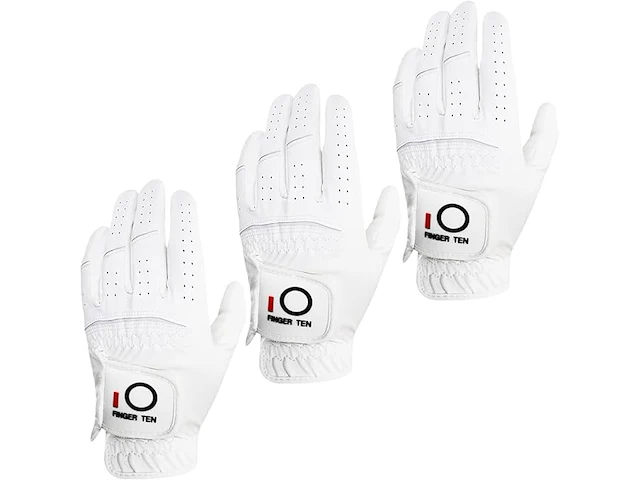 Finger ten golfhandschoenen (large, 3 stuks) - afbeelding 1 van  3