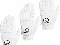 Finger ten golfhandschoenen (large, 3 stuks) - afbeelding 1 van  3