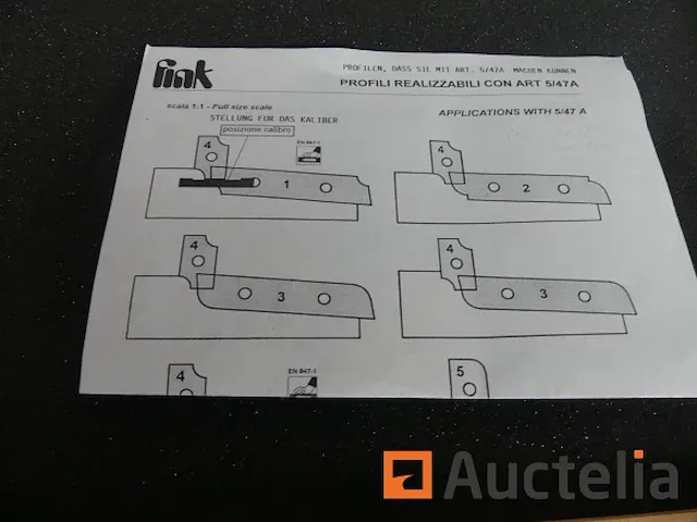 Fink 5/47 een vlakbed gereedschapshouder - afbeelding 7 van  8