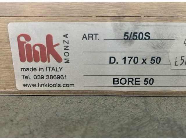 Fink 5/50s afschuinfreeskop - afbeelding 5 van  5