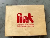 Fink freeskop met profielmessen - afbeelding 5 van  7
