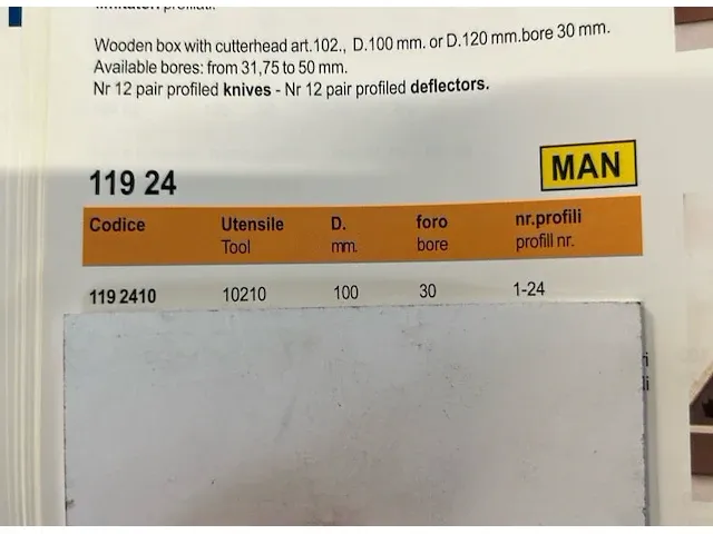 Fink freeskop met profielmessen - afbeelding 6 van  7