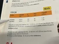 Fink freeskop met profielmessen - afbeelding 7 van  7
