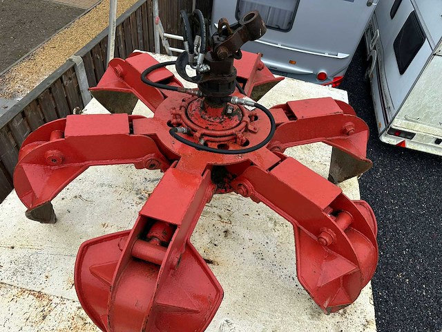 Finn-rotor sorteergrijper hydraulische polieprgijper - afbeelding 5 van  6