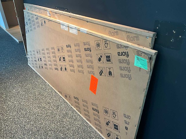 Fiora skin collection vertikaal wandpaneel douchewand (2x) - afbeelding 3 van  3