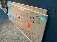 Fiora skin collection vertikaal wandpaneel douchewand (2x) - afbeelding 3 van  3